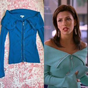Vintage Cache sweater top worn by Gabrielle Solis Desperate Housewives
